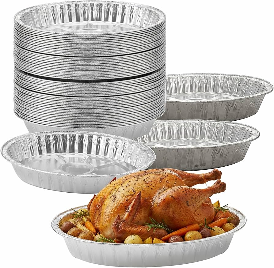 Aluminum Oval Roasting Pan 50