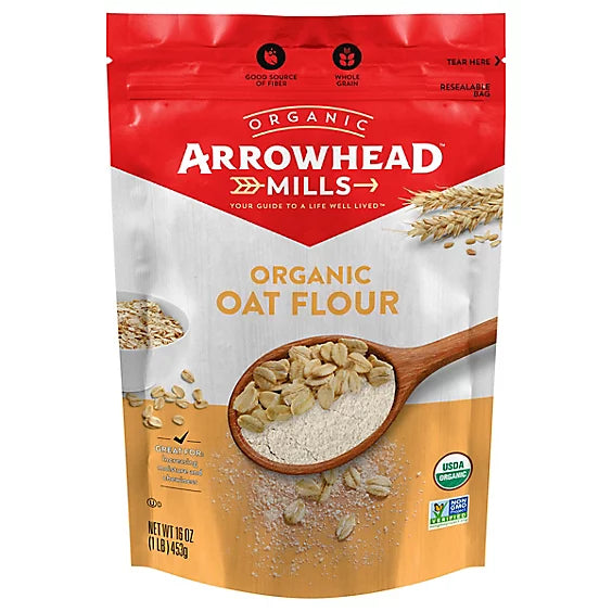 Arrowhead Mills Oat Flour (6-Pack, 16 oz)