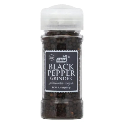 Badia Black Pepper Grinder (8-Pack, 2.25 oz)
