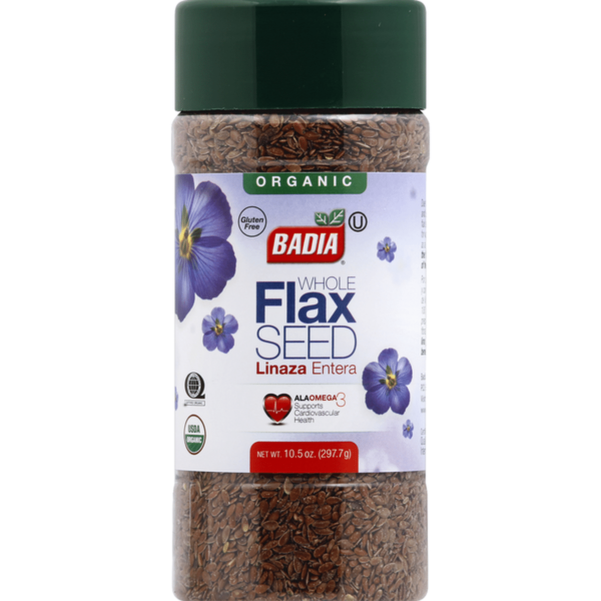 Badia Flax Seed Organic (12-Pack, 10.5 oz)