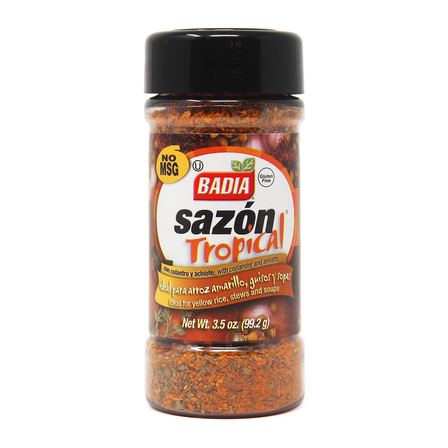 Badia Sazón Tropical with Coriander & Annatto (8-pack, 3,5 oz)