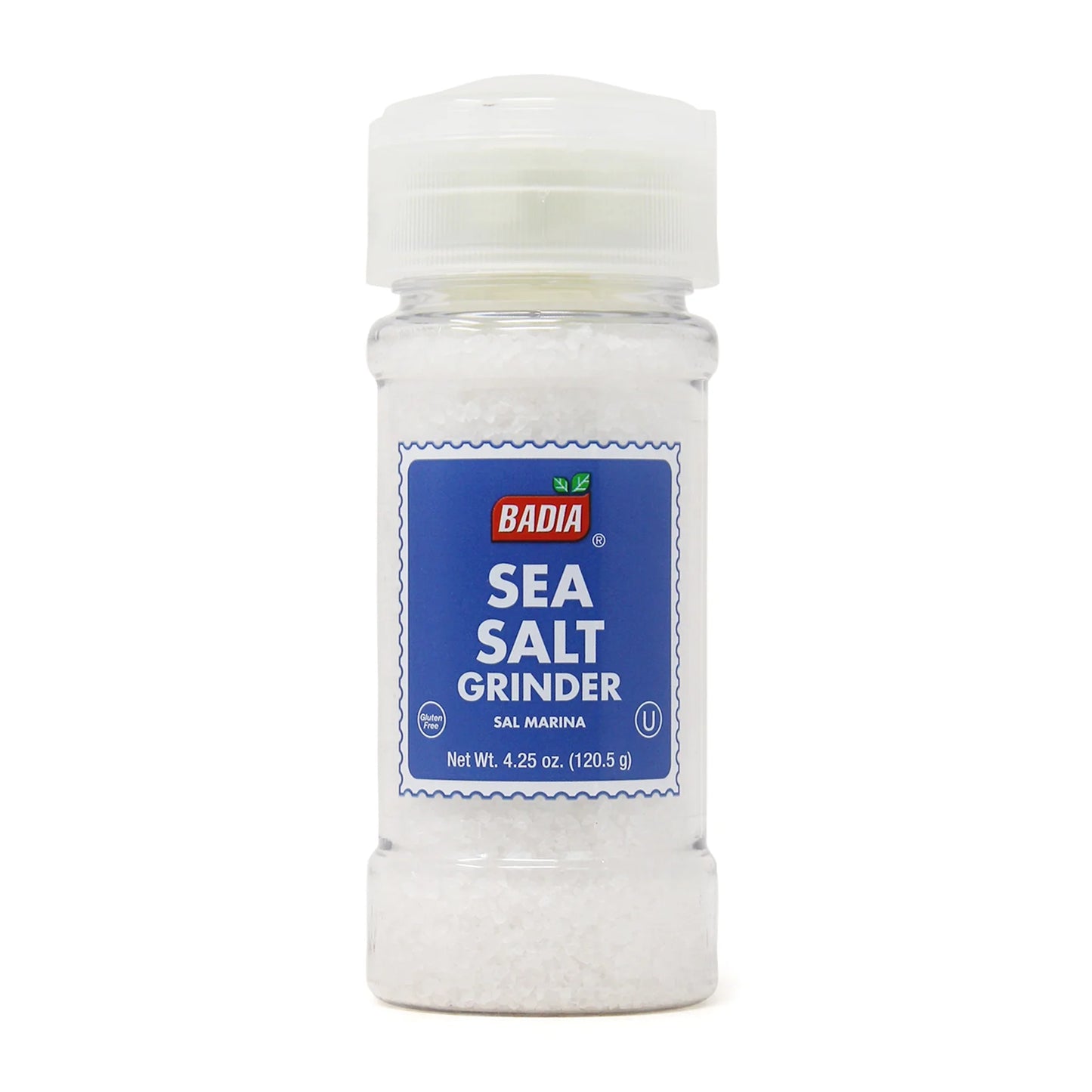 Badia Sea Salt Grinder (8-Pack, 4.25 oz)