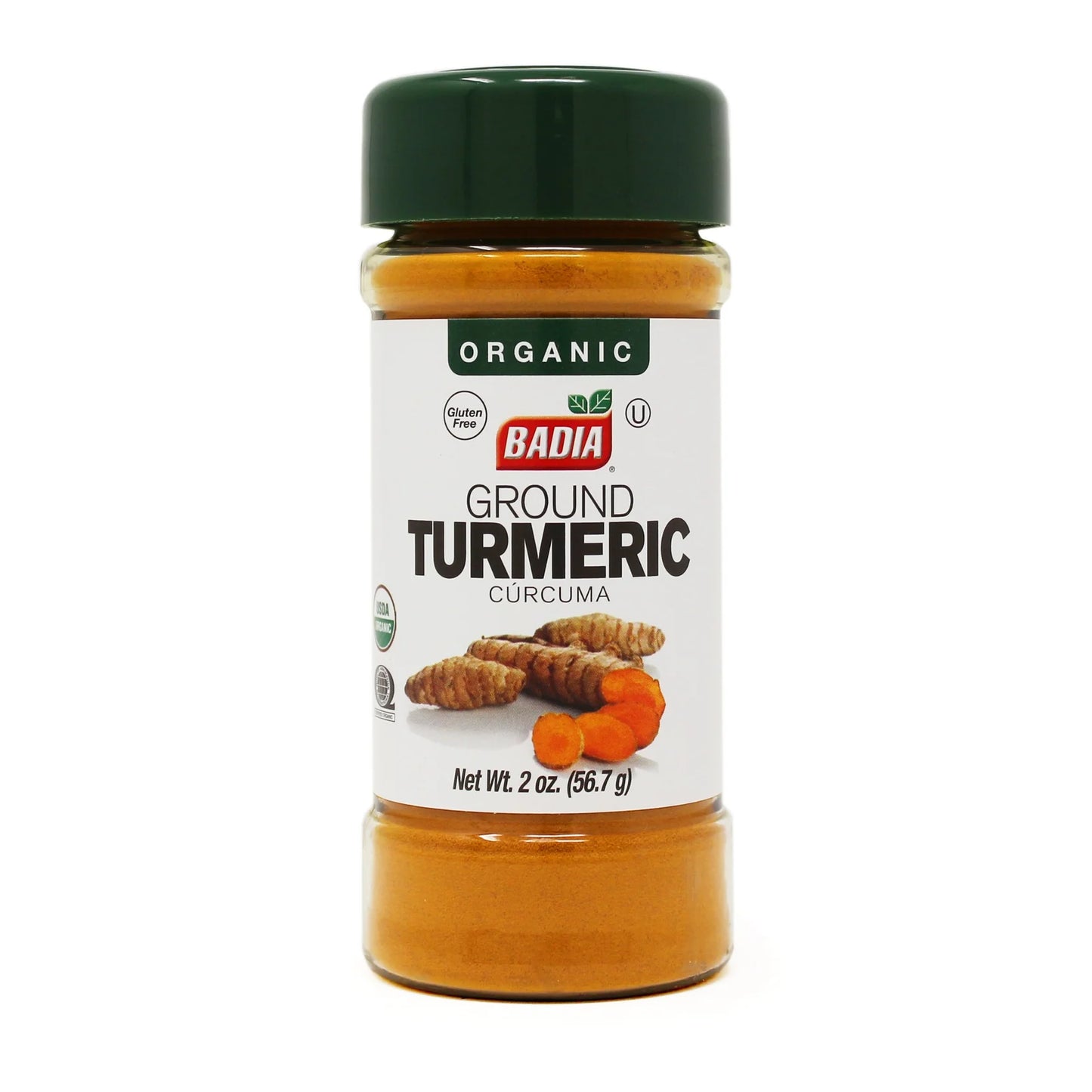 Badia Turmeric Organic Ground (8-Pack, 2 oz)