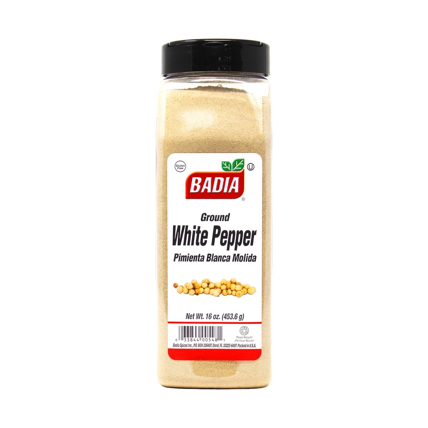Badia White Pepper Ground (6-Pack, 16 oz)
