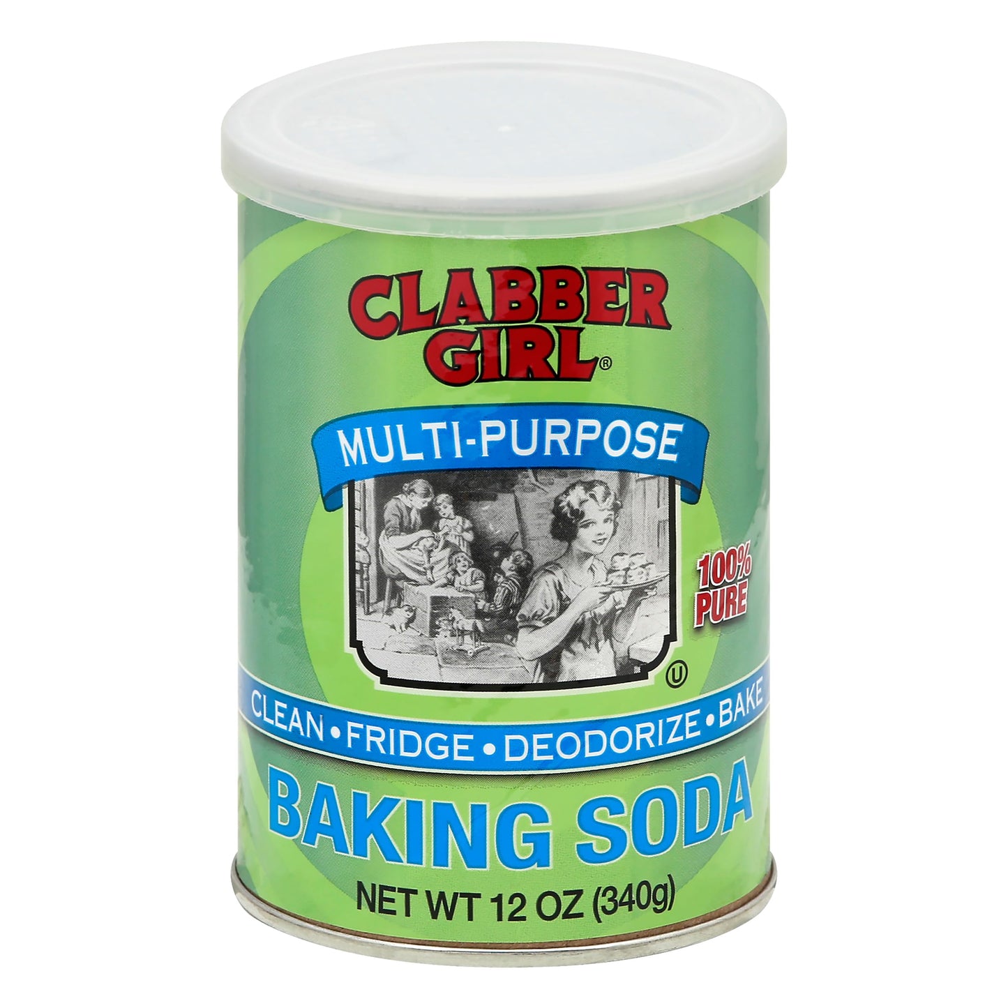 Clabber Girl Baking Soda (12-Pack, 12 oz)