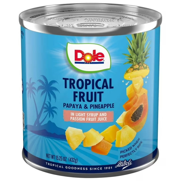 Dole Tropical Fruit (12-Pack, 15 oz)