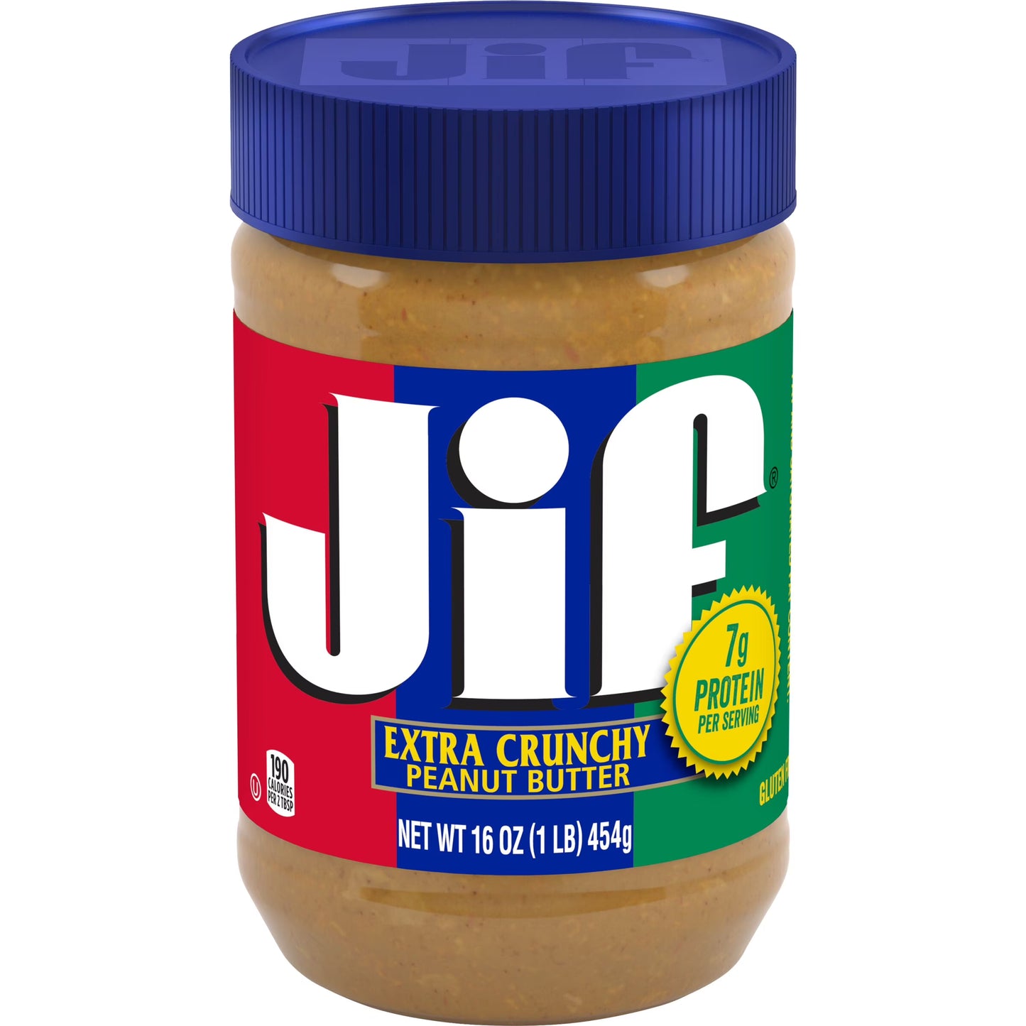 Jif Crunchy Peanut Butter (12-Pack, 16 oz)