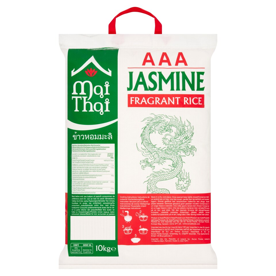 Mai Thai Jasmine Rice (10kg)