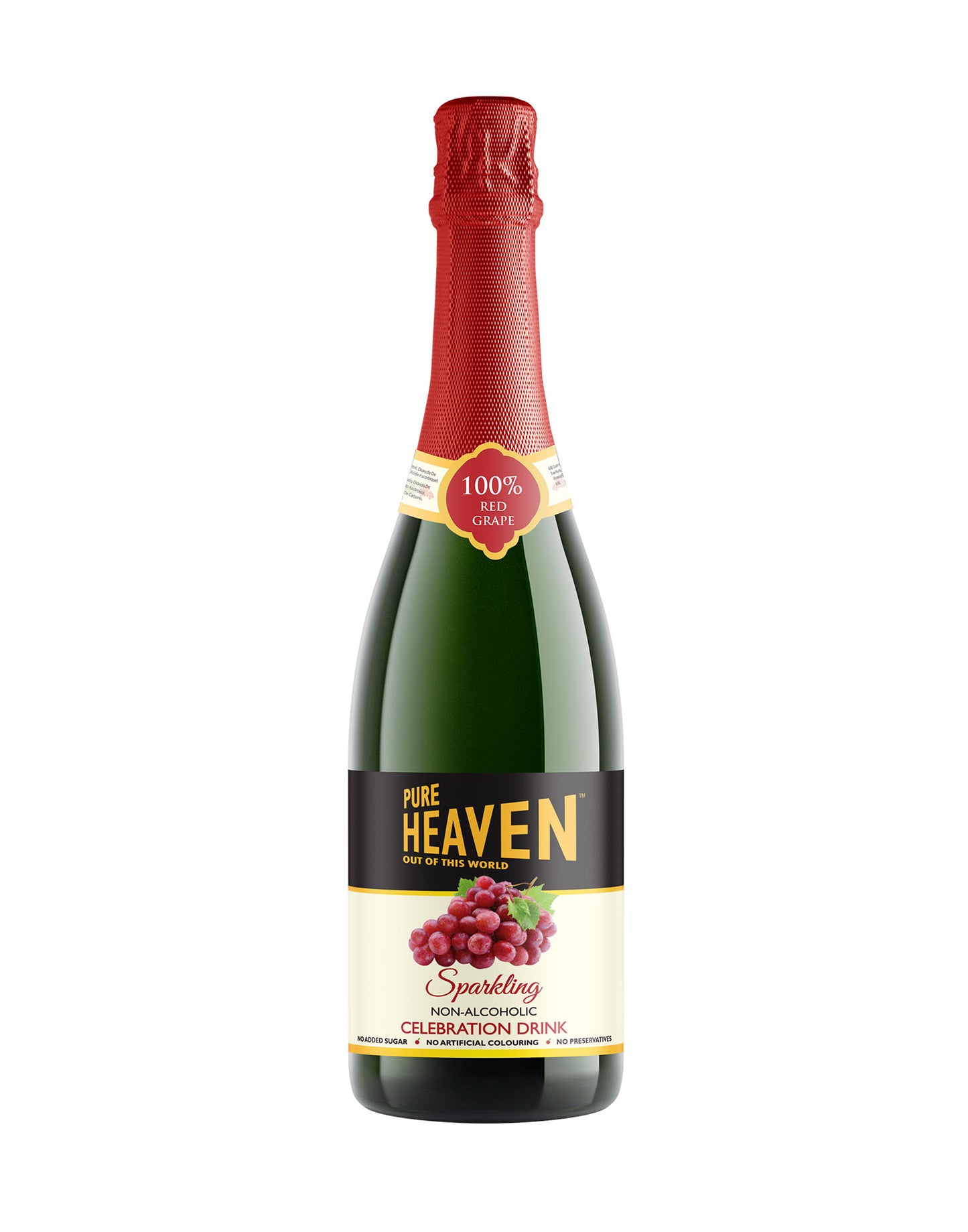 Pure Heaven Red Grape Sparkling (12-Pack, 750 ml)
