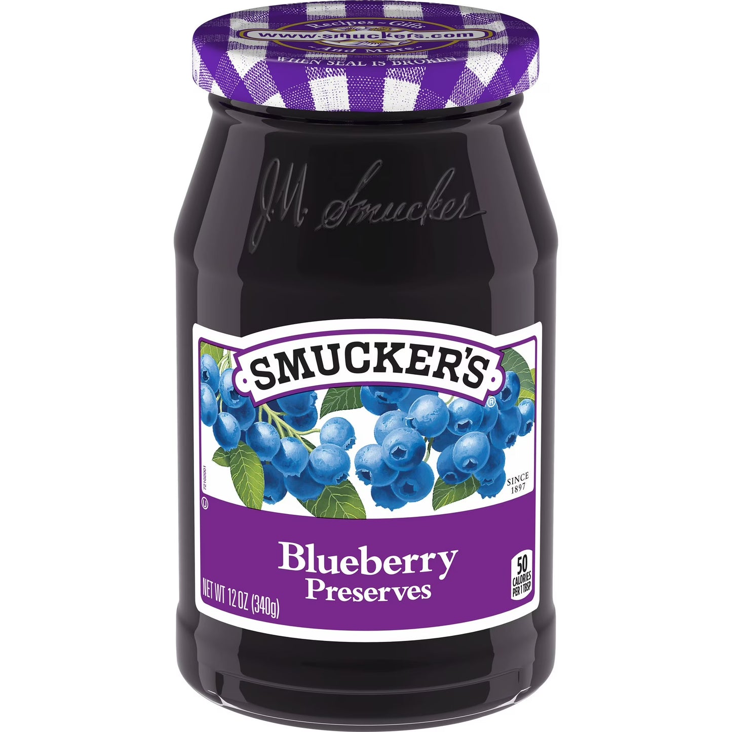 Smucker's Blueberry Preserve (12-Pack, 12 oz)