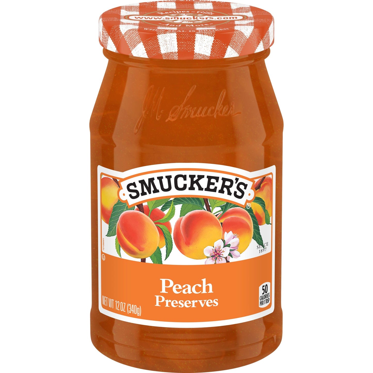 Smucker's Peach Preserves (12-Pack, 12 oz)
