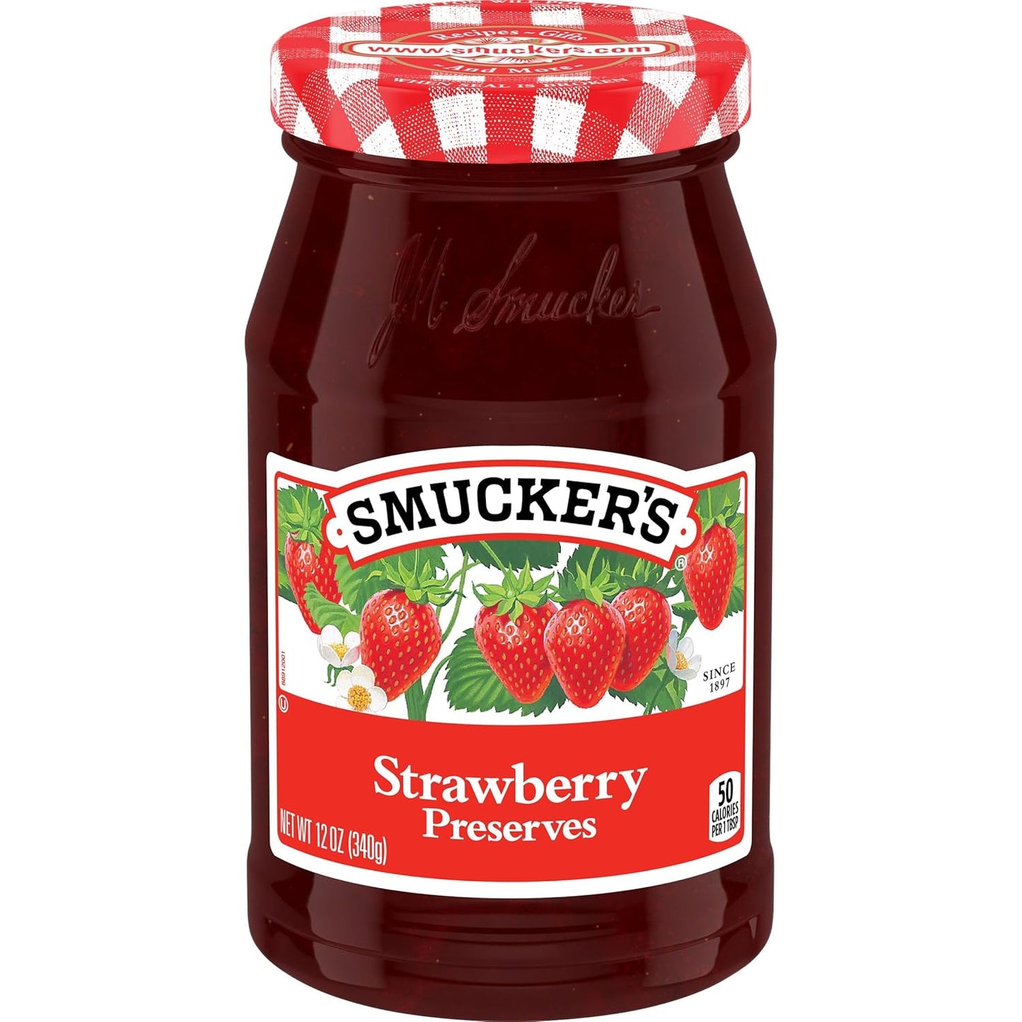 Smucker's Strawberry Preserved (12-Pack, 12 oz)