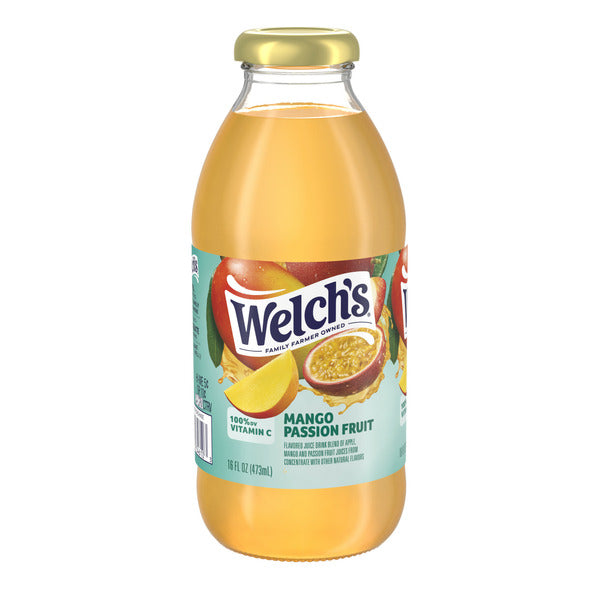 Welch's Mango Passion Fruit (12-Pack, 16 oz)