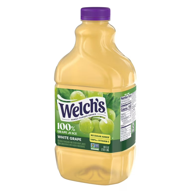 Welch's White Grape Juice (8-Pack, 64 oz)
