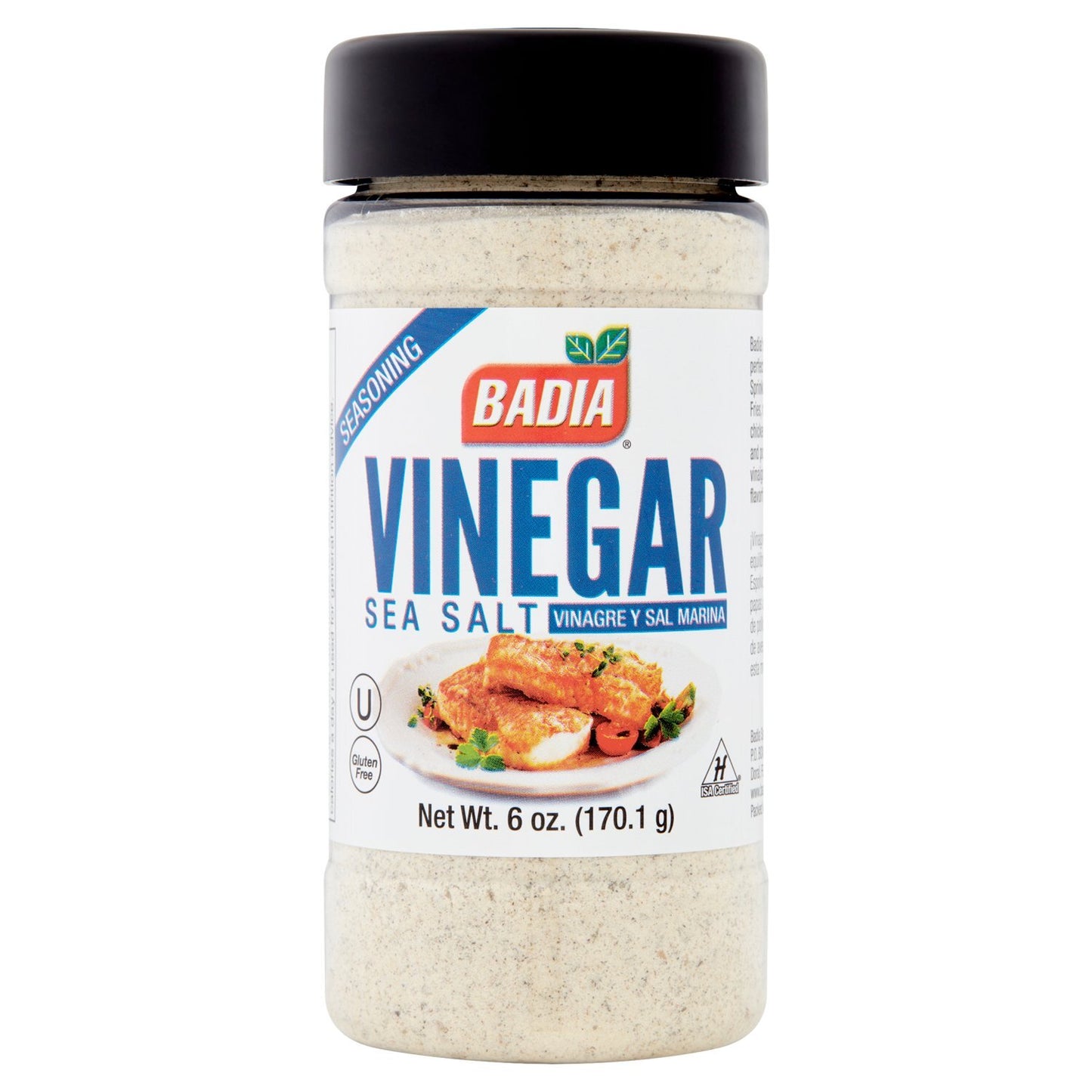 Badia Vinegar Sea Salt 6/6oz