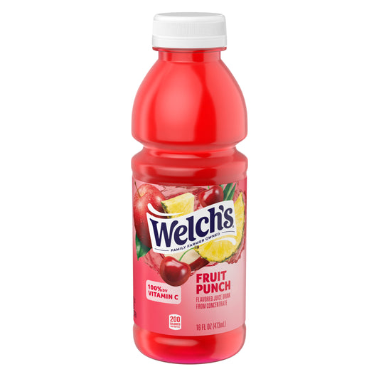 Welch Pet Fruit Punch 12/16oz