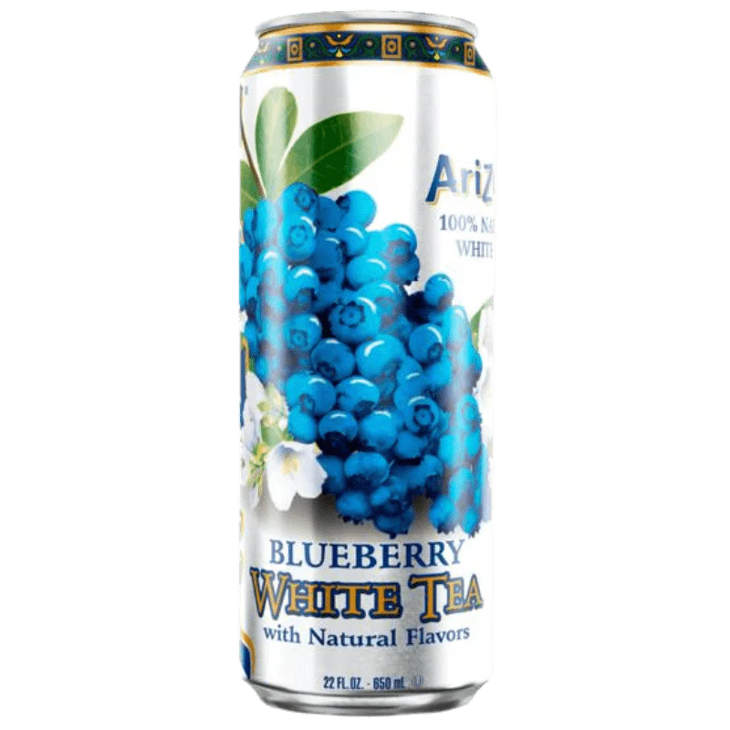 Arizona Blueberry White Tea (24-Pack, 22 oz)