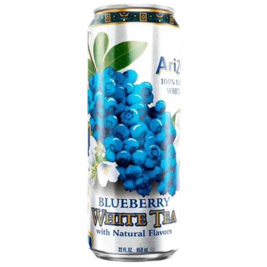 Arizona Blueberry White Tea (24-Pack, 22 oz)