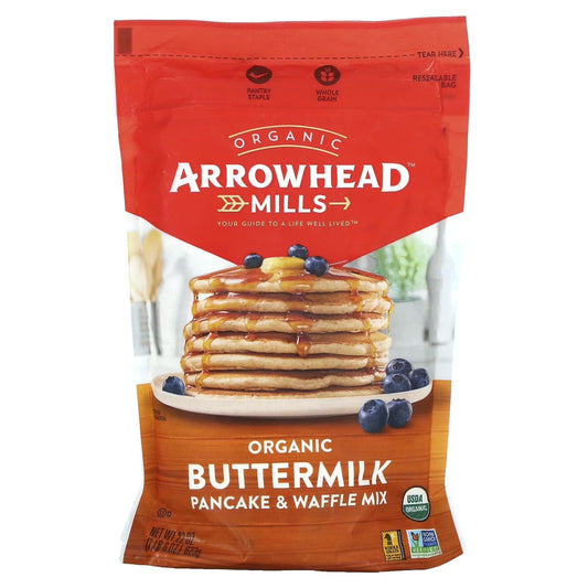 Arrowhead Mills Buttermilk Pancake Mix (6-Pack, 22 oz)