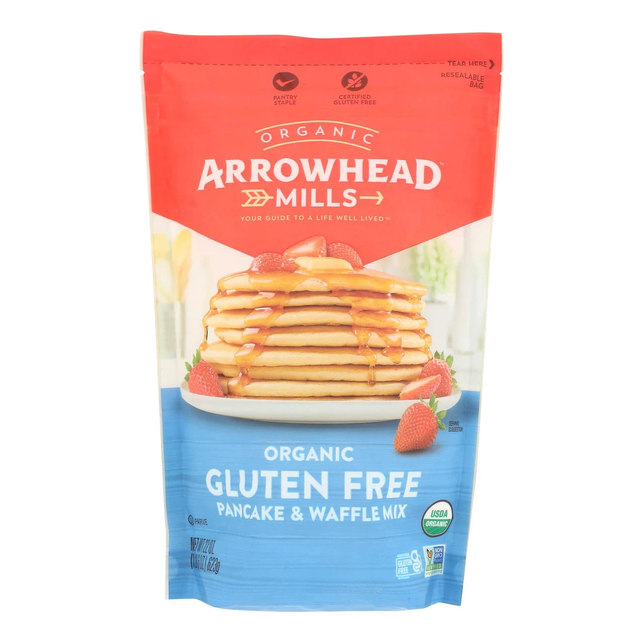 Arrowhead Mills Gluten-free Pancake Mix (6-Pack, 22 oz)
