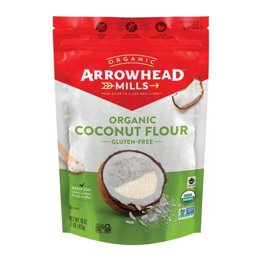 Arrowhead Mills Organic Coconut Flour (6-Pack, 16 oz)
