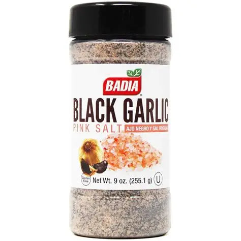 Badia Black Garlic Pink Salt 6/9oz