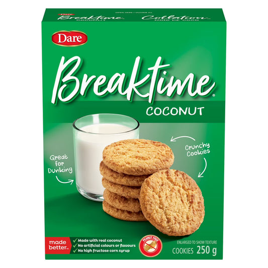 BreakTime Coconut (12-Pack, 250g)