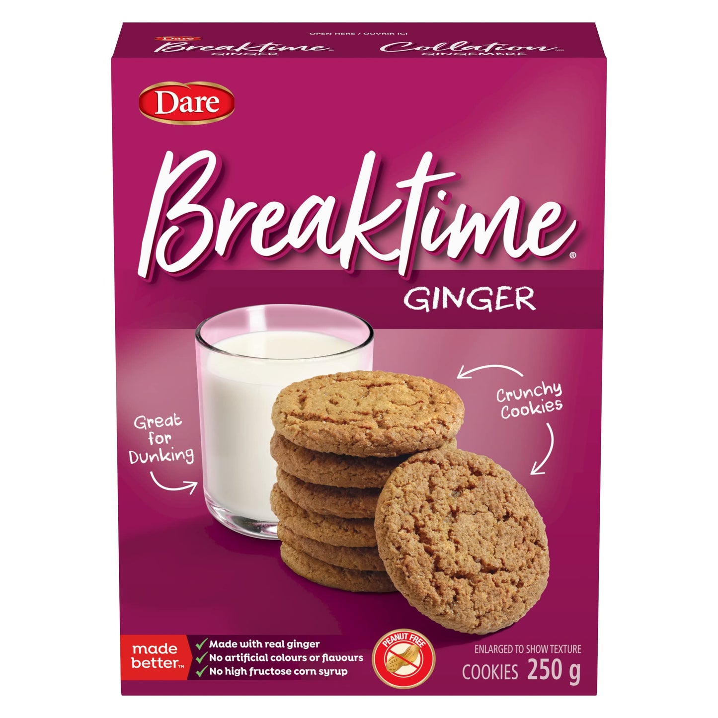 BreakTime Ginger (12-Pack, 250g)