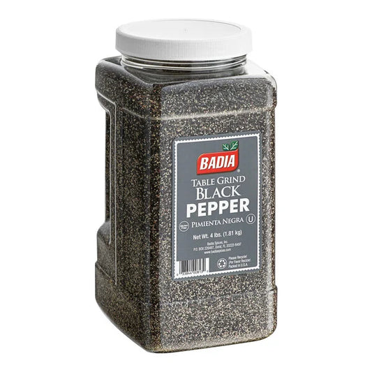 Badia Black Pepper Ground (4-Pack, 4 lb)