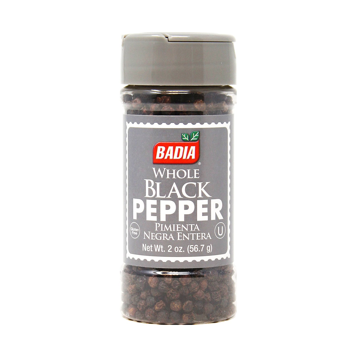 Badia Black Pepper Whole (8-Pack, 2 oz)