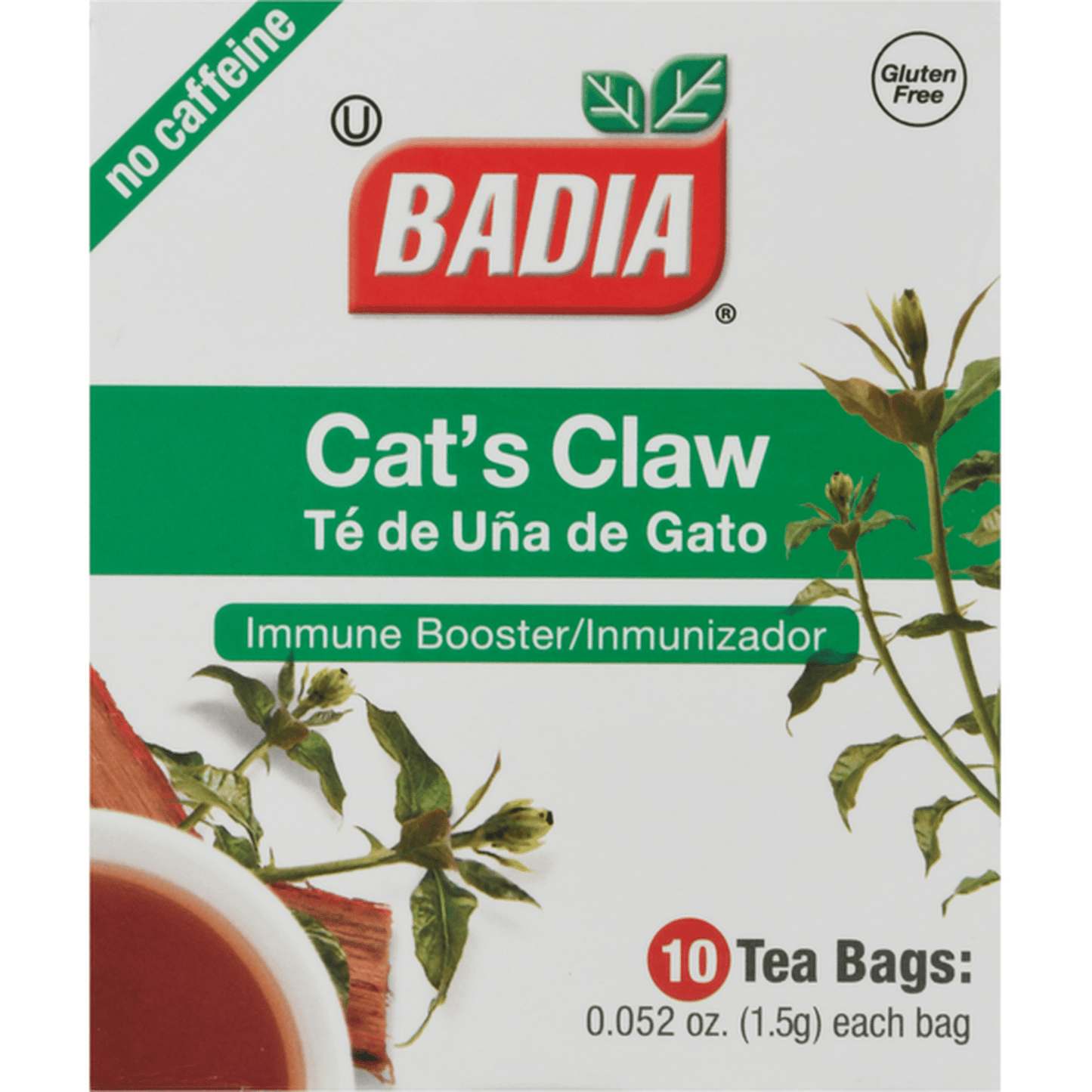Badia Cat's Claw Tea (20-Pack, 10B)