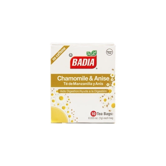 Badia Chamomile & Anise Tea (20-Pack, 10B)