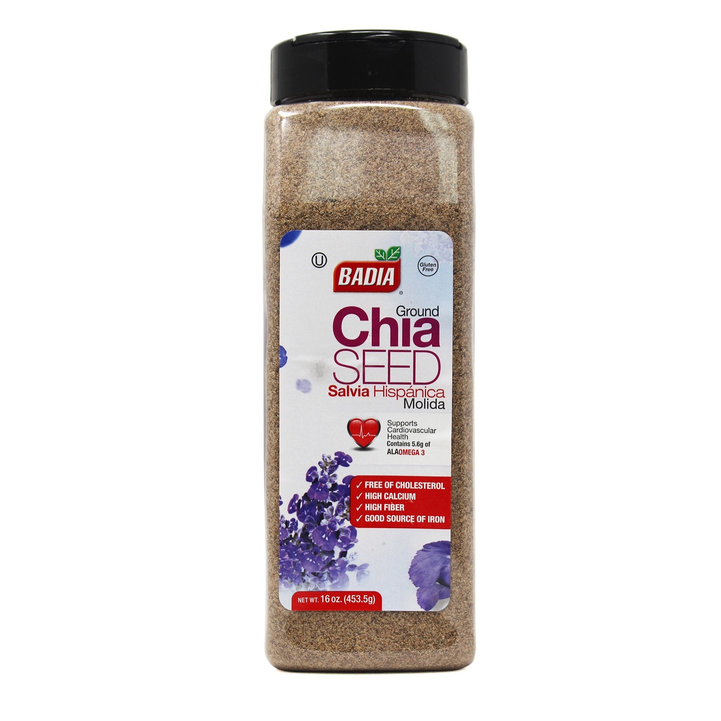 Badia Chia Seed Ground (4-Pack, 16 oz)