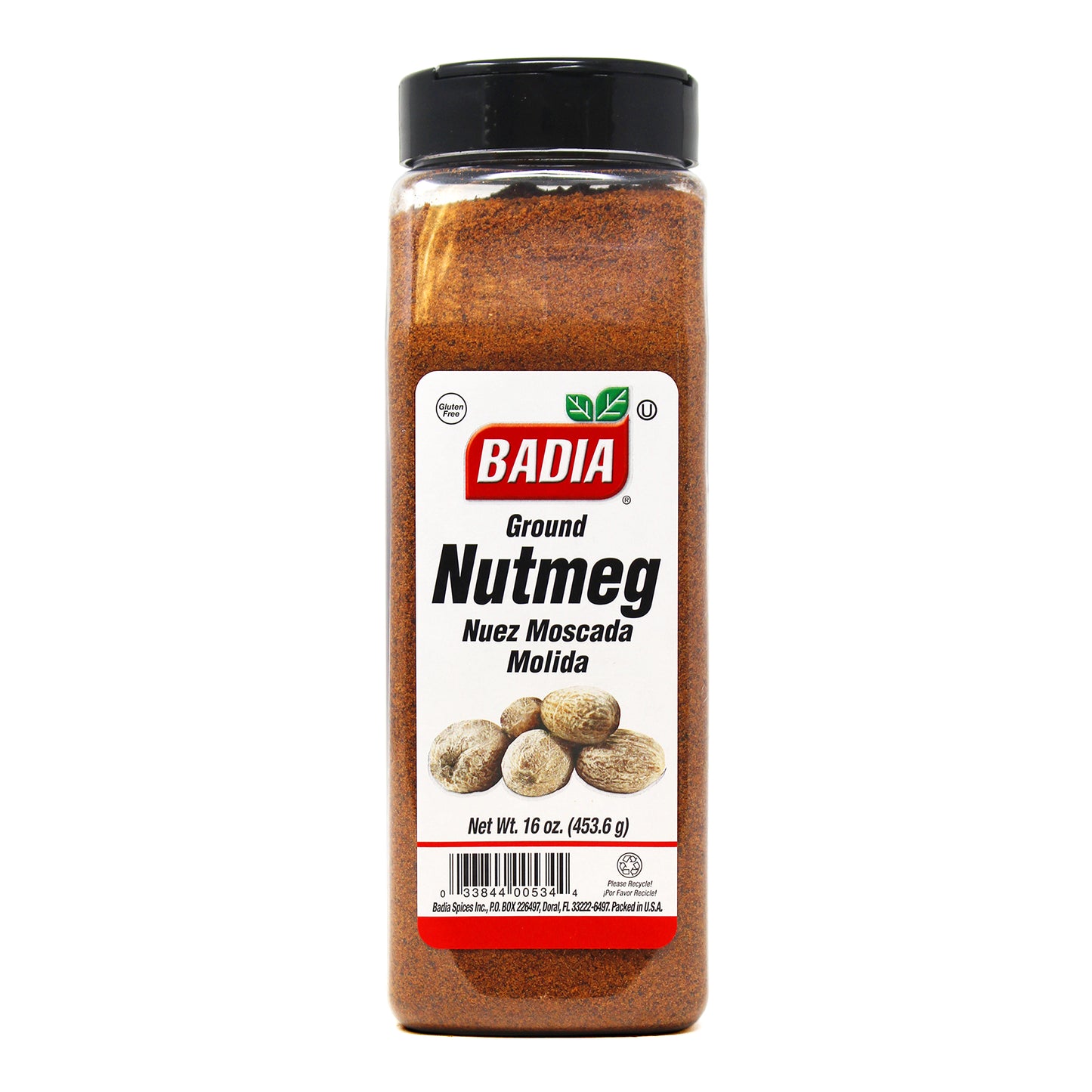 Badia Nutmeg Ground (6-Pack, 16 oz)