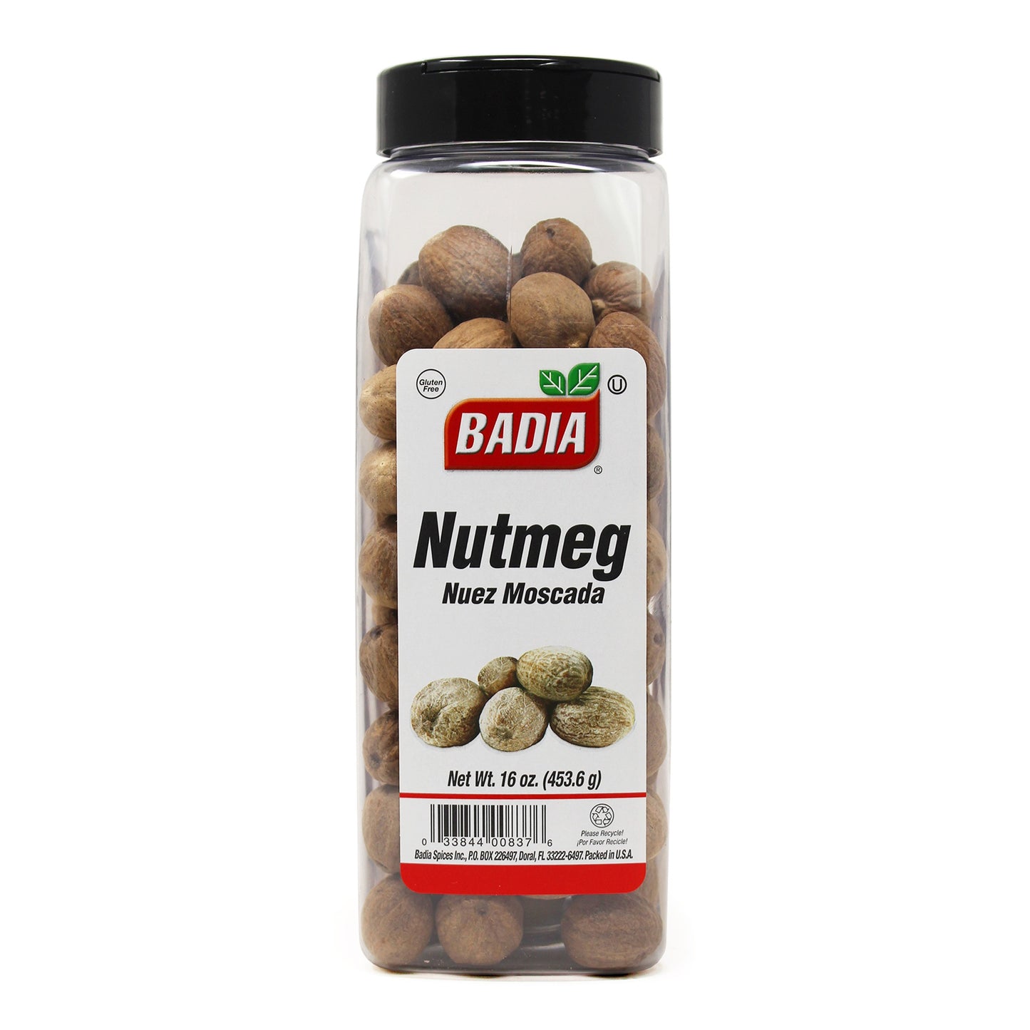 Badia Nutmeg Whole (6-Pack, 16 oz)