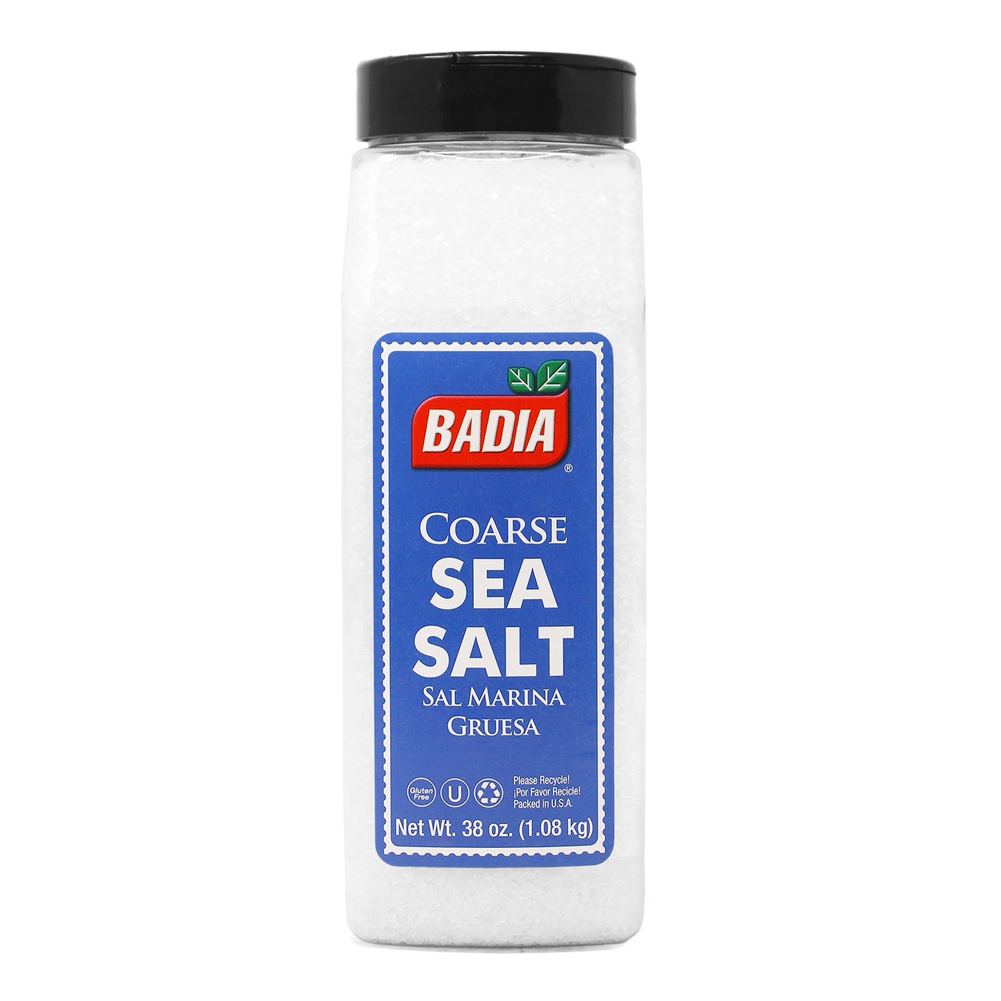 Badia Sea Salt Coarse (6-Pack, 38 oz)
