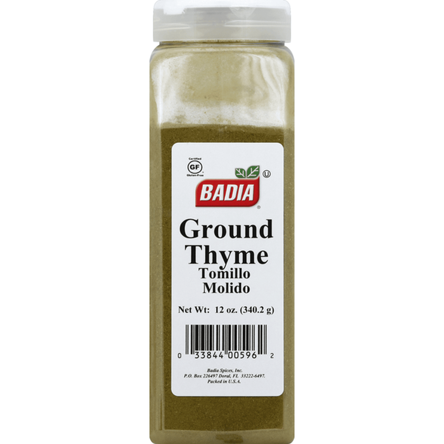 Badia Thyme Leaves Ground (6-Pack, 12 oz)