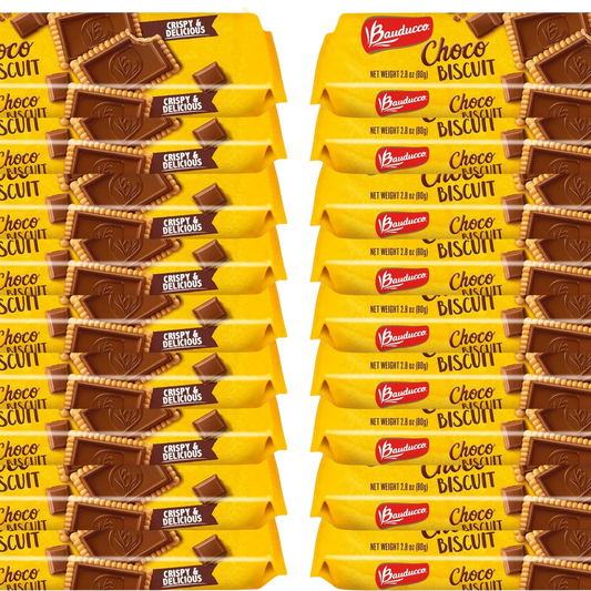 Bauducco Chocolate Biscuit (18-Pack, 2.8 oz)