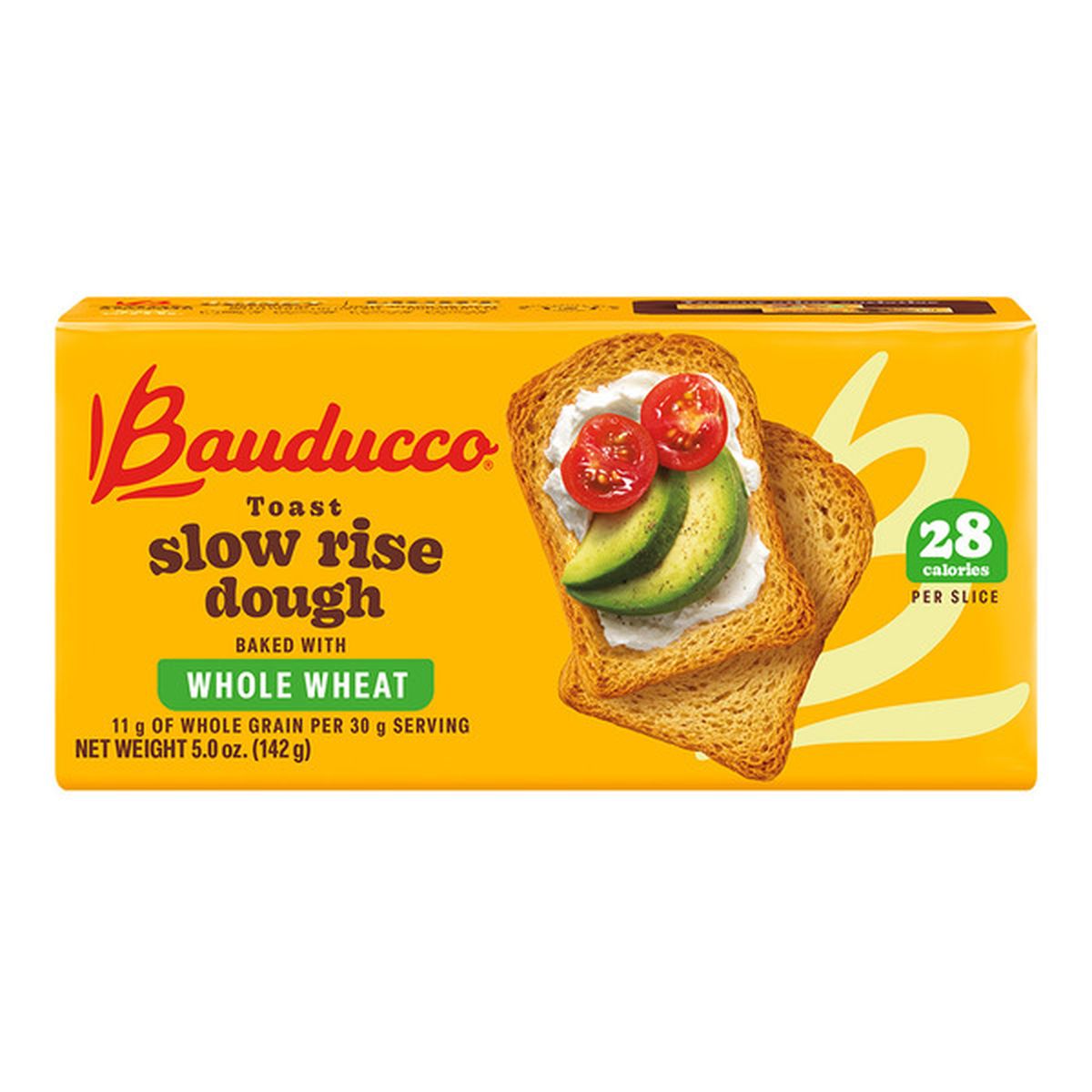 Bauduco Whole Wheate Toast (15-Pack, 5 oz)
