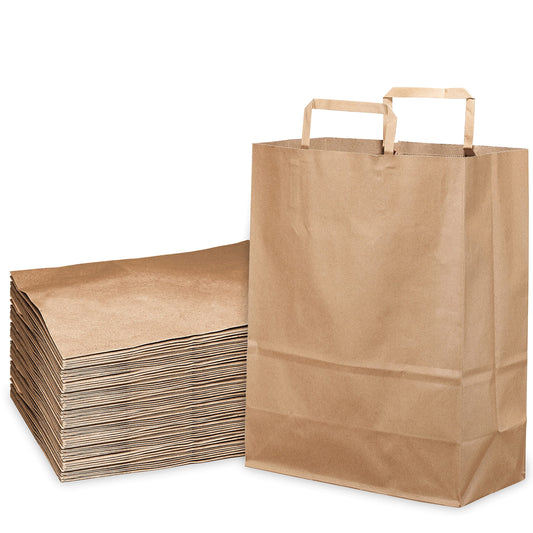 Brown Paper Bag 10X5.(5-Pack, 16-Count) (250-Count)