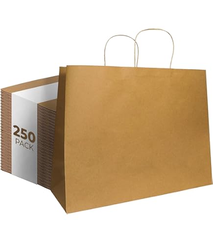 Brown Paper Bag 13X(7-Pack, 16-Count) (250-Count)
