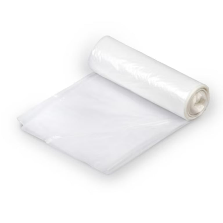 Clear Trash Can Liner 33"×40" 16 Mil (250-Count)