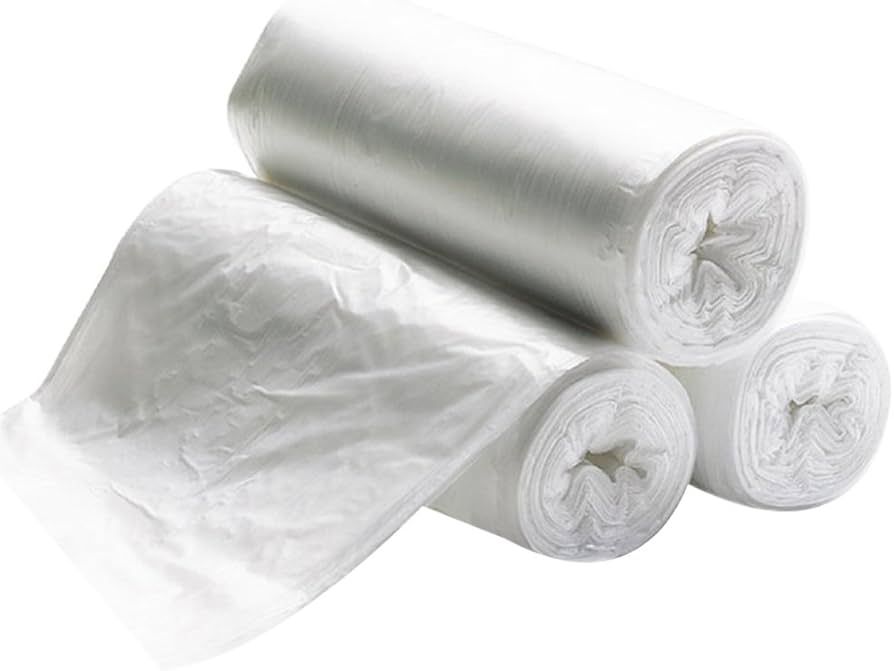 Clear Trash Can Liner 38"×60" 17 Mil (200-Count)