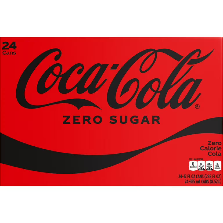 Coke Zero (24-Pack, 12 oz)