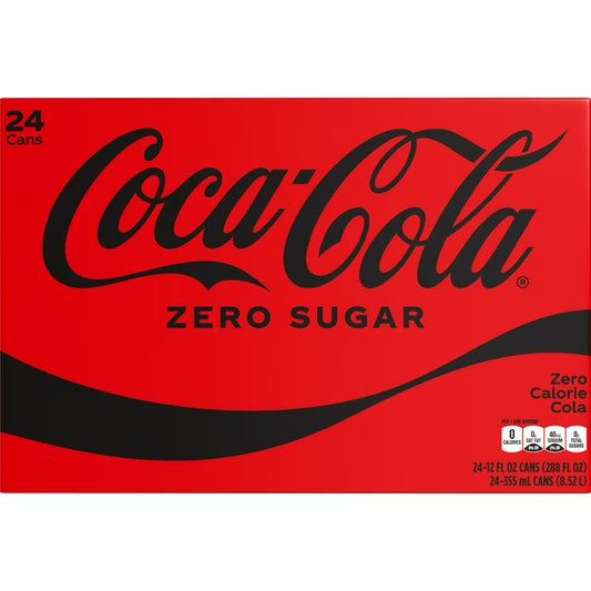 Coke Zero (24-Pack, 12 oz)