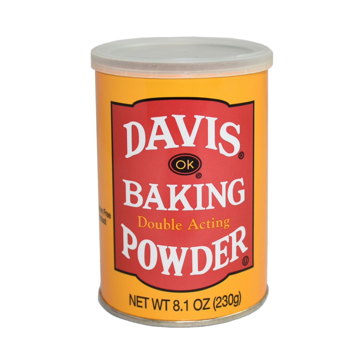 Davis Baking Powder (12-Pack, 8 oz)