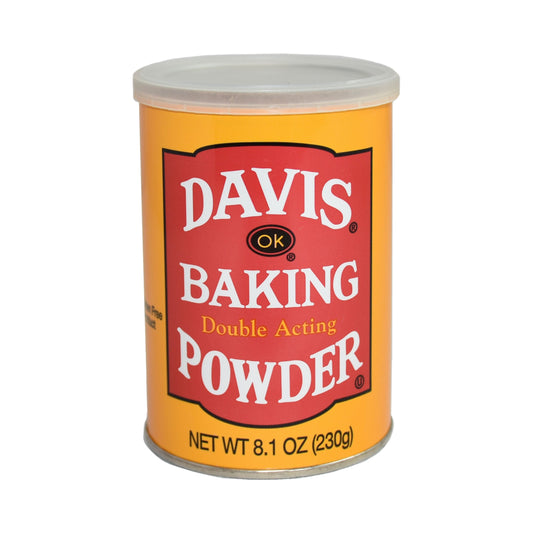Davis Baking Powder (12-Pack, 8 oz)