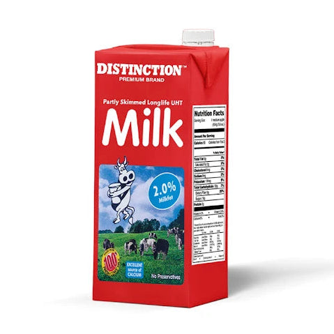 Distinction Whole Milk (12-Pack, 1 L)