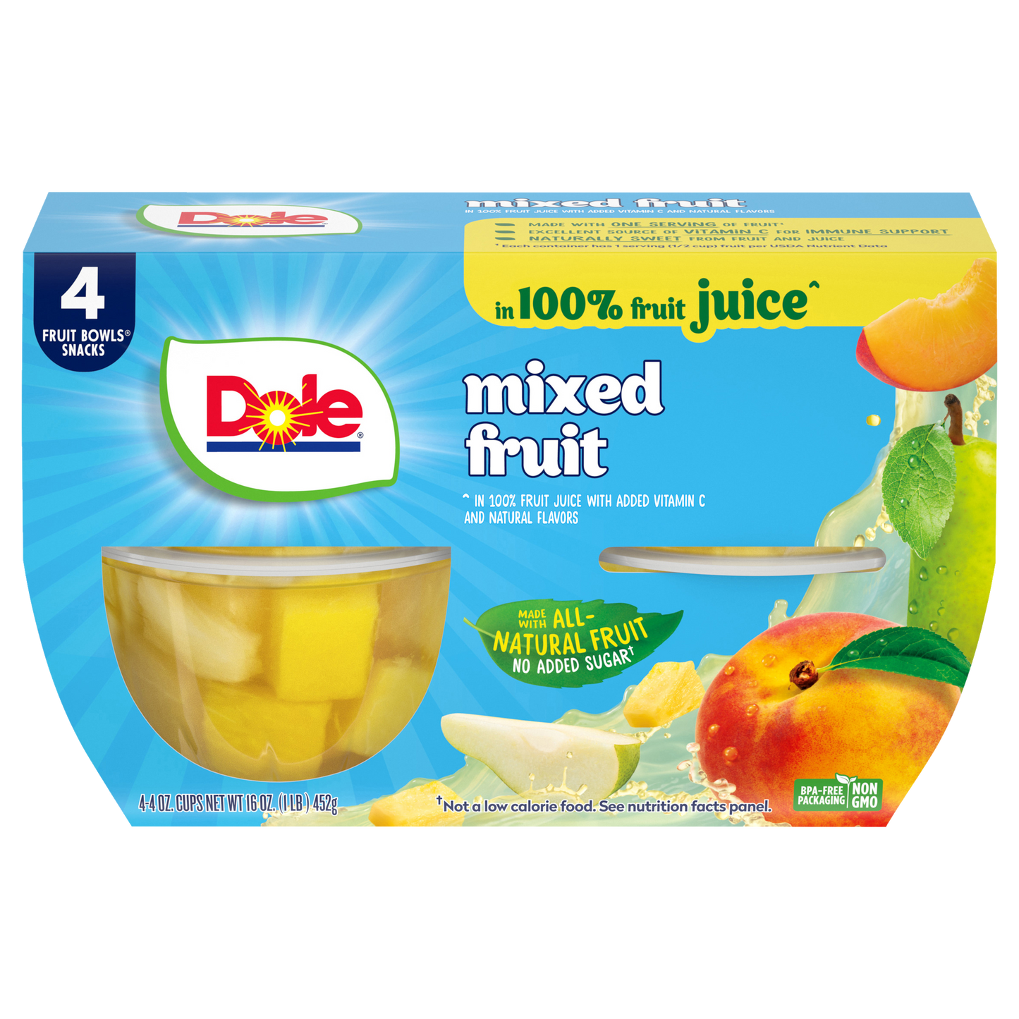 Dole Mixed Fruit Cups (6-Case, 4-Pack, 4)