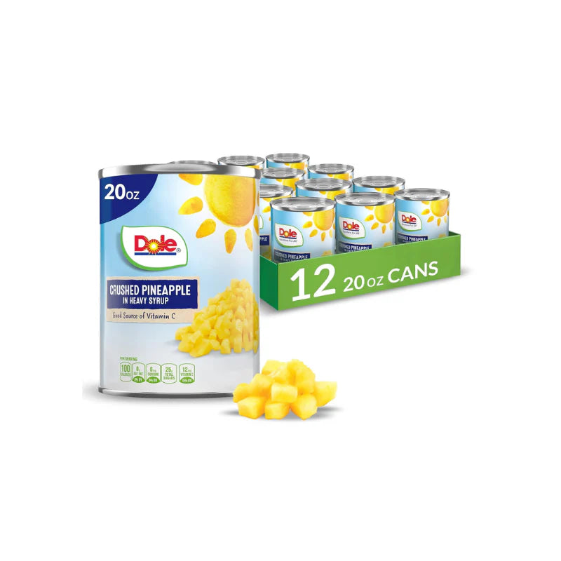 Dole Pineapple Crush (12-Pack, 20 oz)